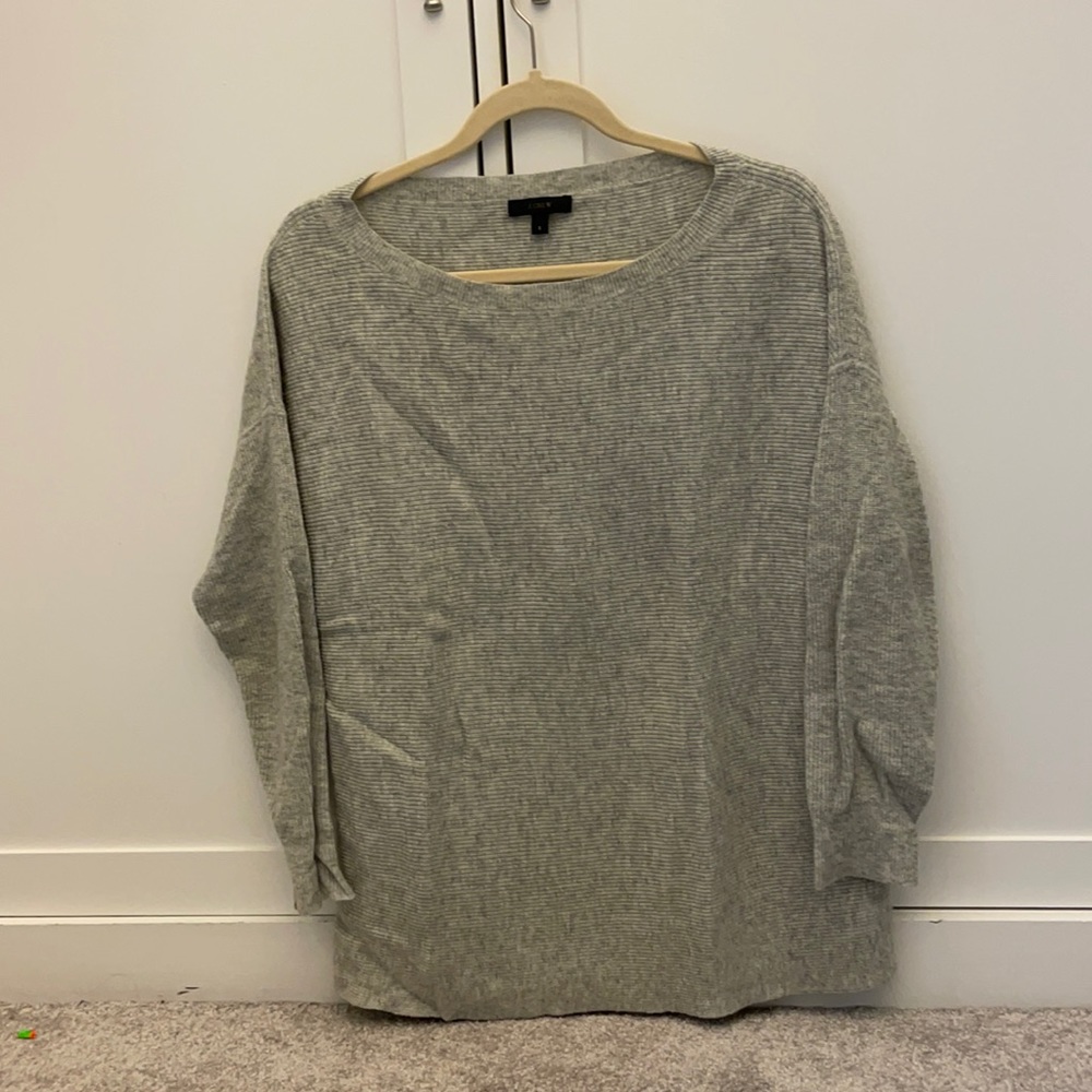 JCREW gray sweater S
